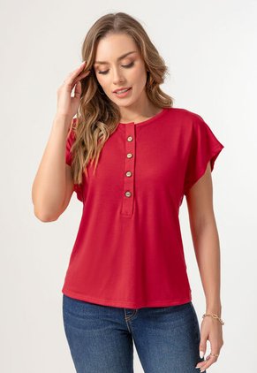 Blusa Mujer Rojo Mp 103990