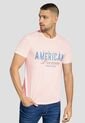 Camiseta Hombre Rosa Mp 111913 de MP