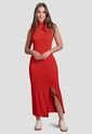 Vestido Largo Mujer Rojo Mp 103739 de MP