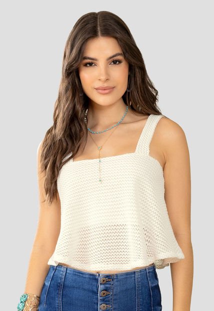 Blusa Mujer Marfil Mp 105836
