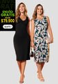 Vestido Paq X2 Mujer Bicolor Mp 105811 de MP