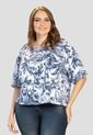 Camiseta Mujer Estampado Azul Mp 112225 de MP
