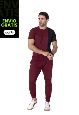 Jogger Masculino Vinotinto Mp 33636 MP