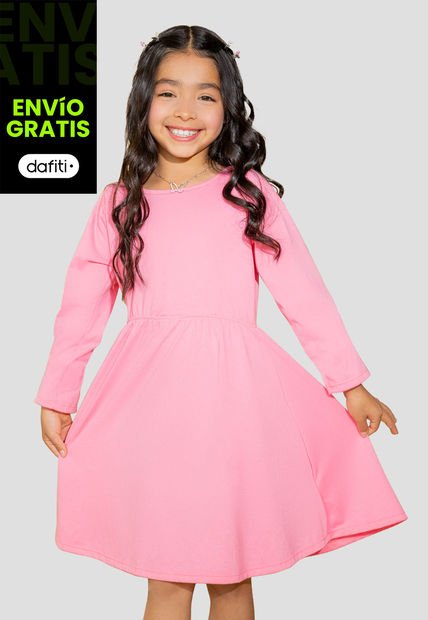 Vestido Paq X2 Infantil Femenino Multicolor Mp 105430