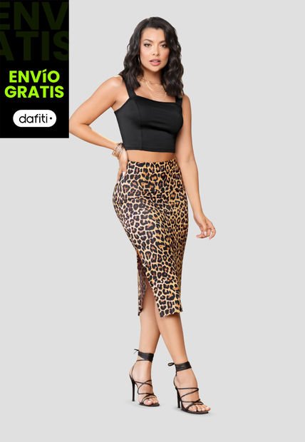 Conjunto Mujer Animal-Print Mp 104362