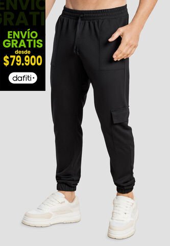Jogger Hombre Negro Mp 104553 MP