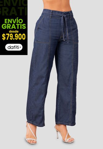 Pantalón Mujer Azul Mp 105055 MP