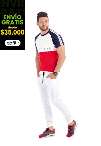 Jogger Para Hombre Blanco MP MP