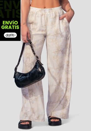Pantalón Mujer Estampado Mp 107883