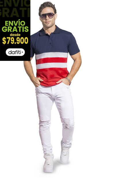 Polo Hombre Multicolor Mp 1082
