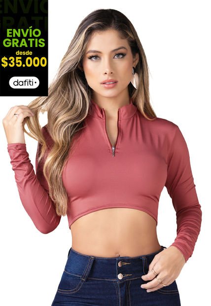 Camibuzo Mujer Rosa Mp 100299