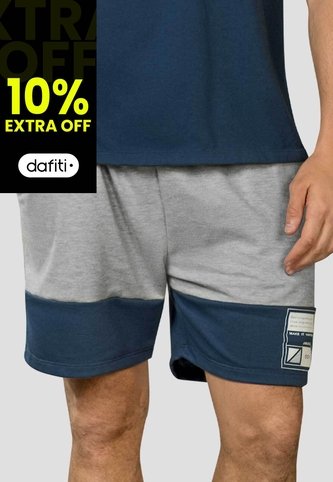 Bermuda Hombre Gris-Azul Mp 111243 MP