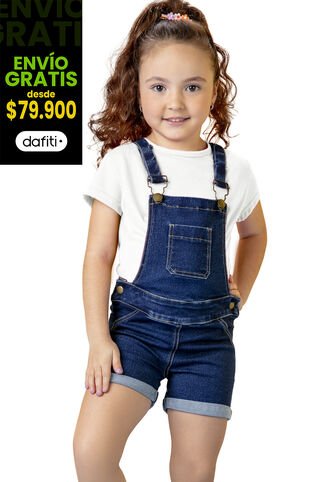 Overall Infantil Femenino Azul Mp 9940 MP