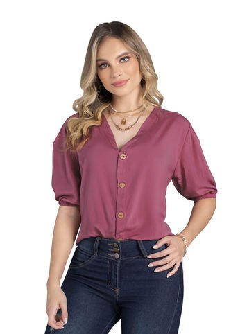 Camisa Mujer Rosa Mp 5809 MP