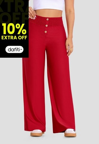 Pantalón Mujer Rojo Mp 3407 MP