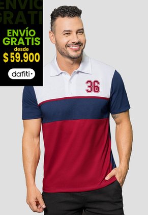 Polo Hombre Multicolor Mp 110970
