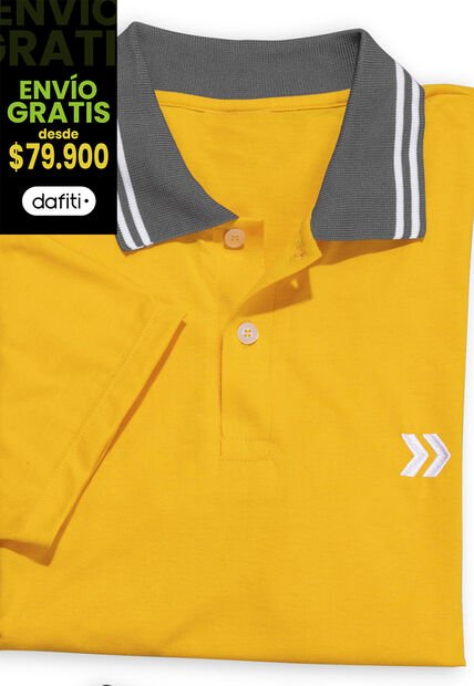 Polo Hombre Naranja Mp 89871