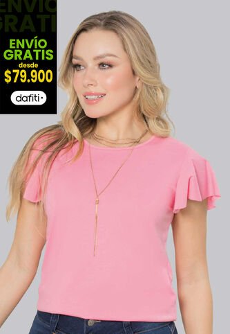 Blusa Mujer Rosado Mp 68386 MP