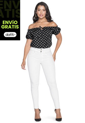 Pantalón Mujer Blanco Mp 6718 MP