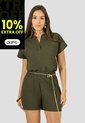 Conjunto Mujer Verde Militar Mp 112891 de MP