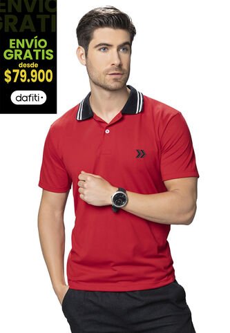 Polo Hombre Rojo Mp 89871 MP