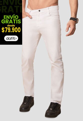 Pantalón Hombre Blanco Mp 103400 MP