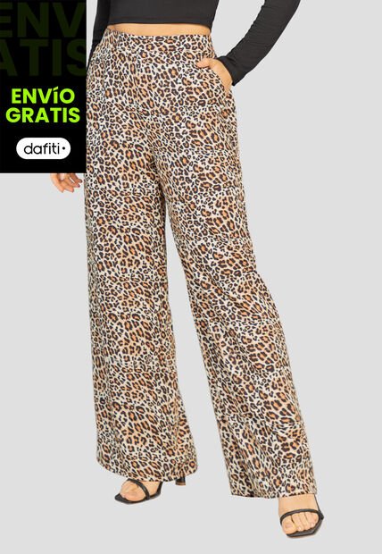 Pantalón Mujer Estampado Mp 107320