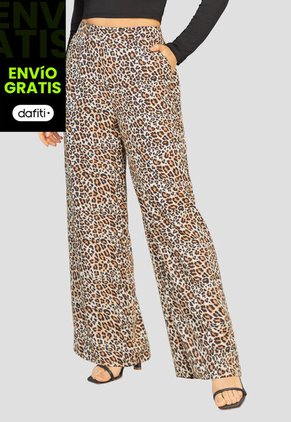Pantalón Mujer Estampado Mp 107320