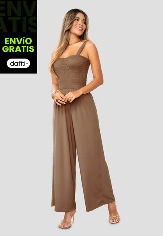 Enterizo Largo Mujer Chocolate Mp 1064 MP