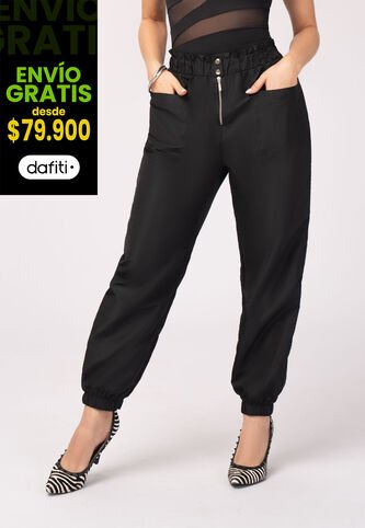 Pantalón Mujer Negro Mp 103331 MP