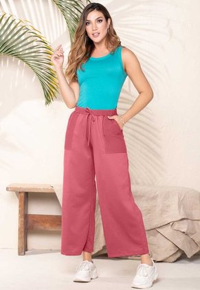 Pantalón Mujer Rosa Mp 821