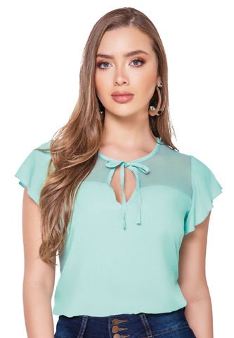 Blusa Mujer Verde Mp 16915 MP