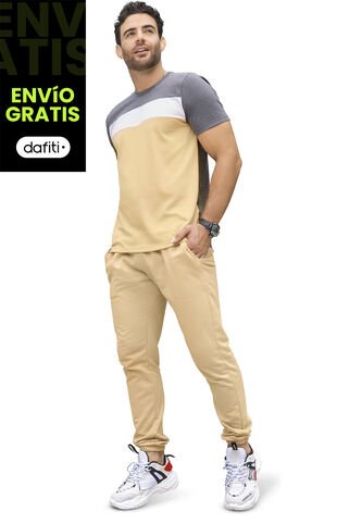 Jogger Hombre Caramelo Mp 3350 MP