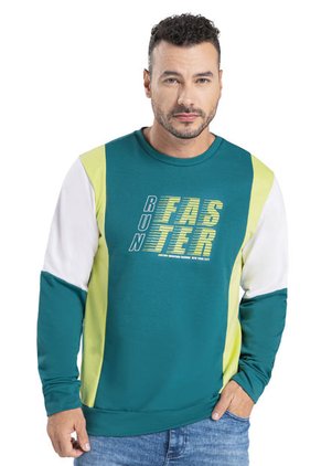 Buzo Hombre Verde Mp 101124