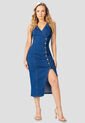 Vestido Mujer Azul Medio Mp 108279 de MP