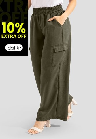 Pantalón Mujer Verde Militar Mp 112324 MP