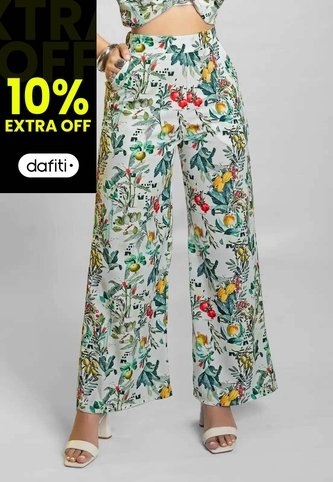 Pantalón Mujer Estampado Mp 111778 MP
