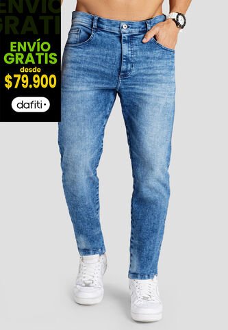 Jean Hombre Azul Medio Mp 103240 MP