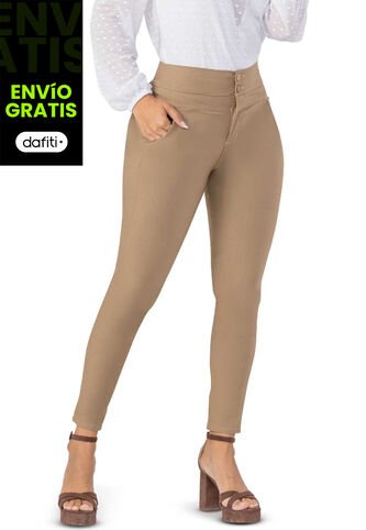 Pantalón Mujer Beige Mp 872 MP