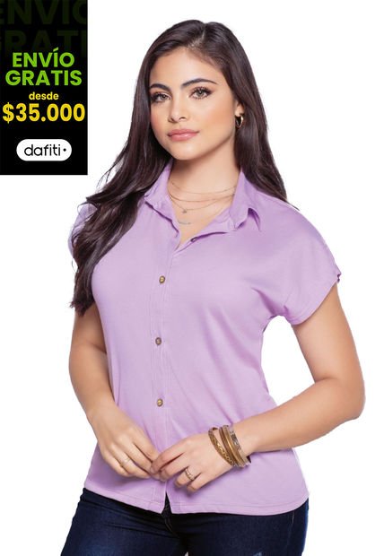 Blusa Mujer Lila Mp 9400