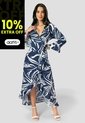 Vestido Largo Mujer Estampado Mp 112051 de MP
