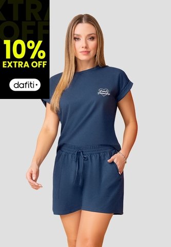 Conjunto Mujer Azul Profundo Mp 112053 MP