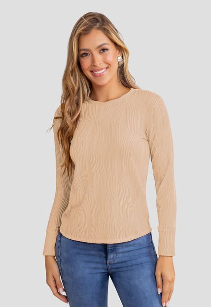 Camibuzo Mujer Latte Mp 110693