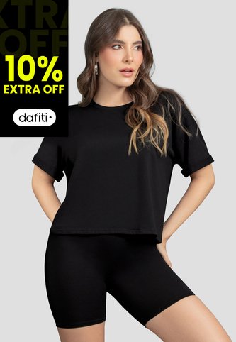 Conjunto Mujer Negro Mp 110978 MP