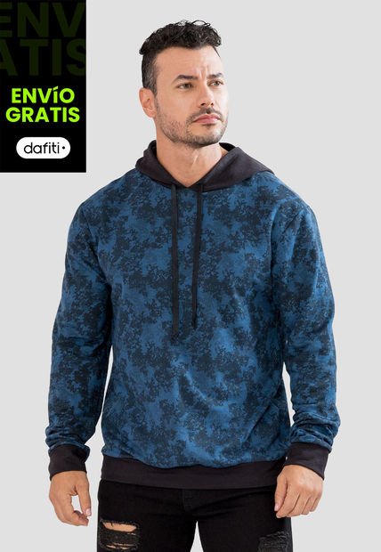 Buzo Hombre Azul Mp 104979
