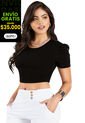 Crop Top Adulto Negro Mp 96189 de MP