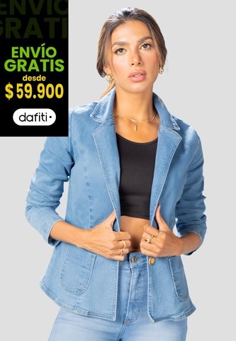 Chaqueta Mujer Azul Mp 108278 MP