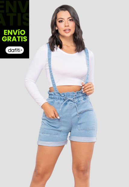 Short Mujer Azul Mp 2450