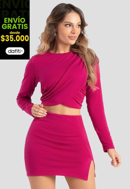 Conjunto Mujer Fucsia Mp 3250