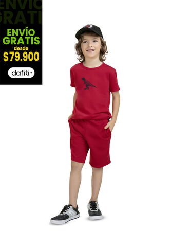 Conjunto Infantil Rojo Mp 34797 MP